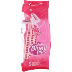 gillette venus blue 2 plus disposable razors 2 bladed 5 count 77.6